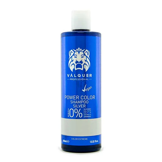 “VALQUER” Tonuojantis šampūnas sidabro spalvos “Silver Color”, 400ml