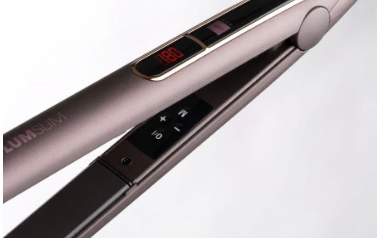 PLUM SLIM Profesionalios keraminės turmalino plaukų tiesinimo žnyplės