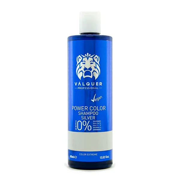 “VALQUER” Tonuojantis šampūnas sidabro spalvos “Silver Color”, 400ml