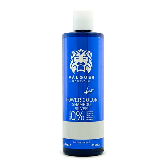 “VALQUER” Tonuojantis šampūnas sidabro spalvos “Silver Color”, 400ml