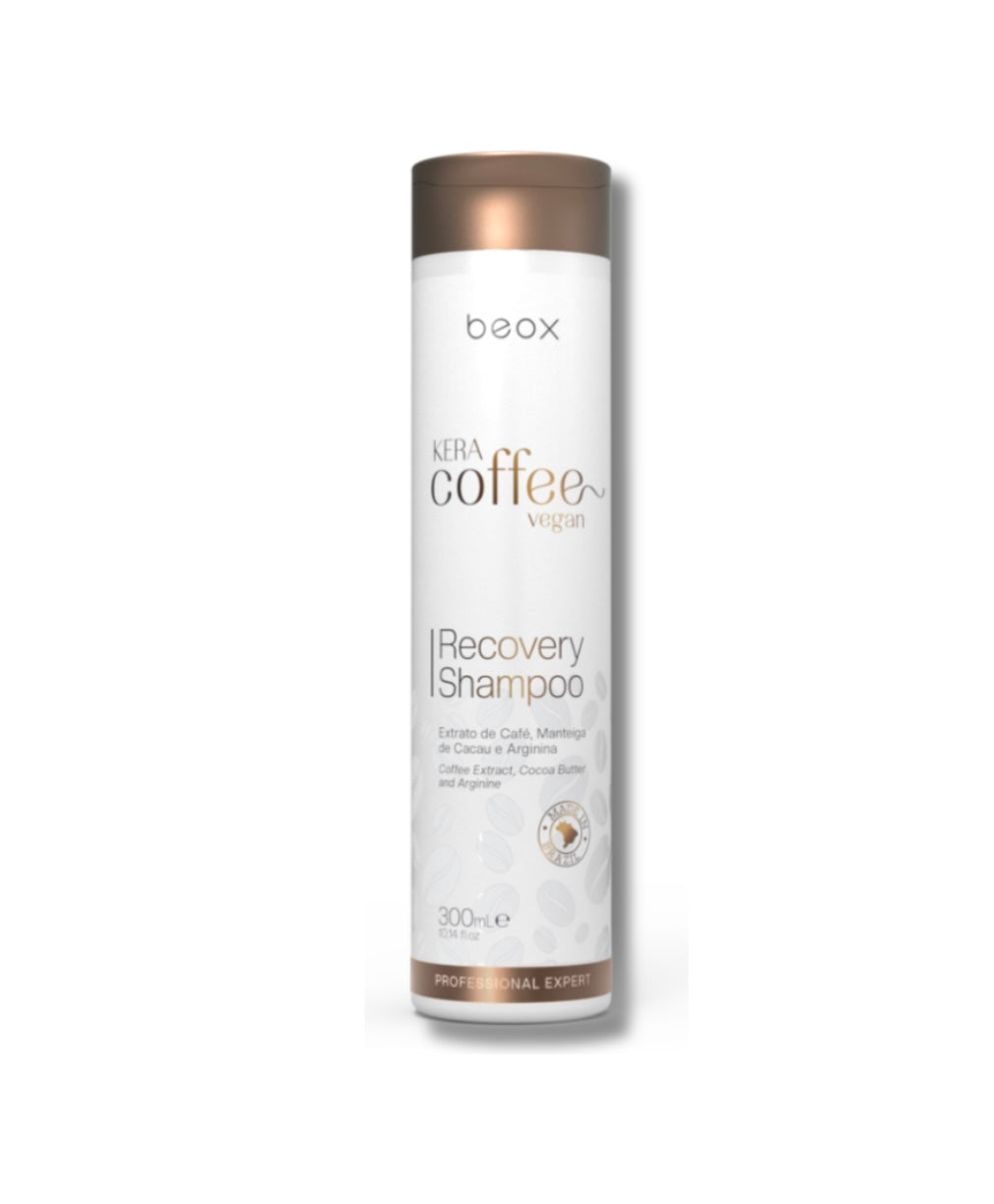Keracoffee Šampūnas - maitinantis, drėkinantis, su žaliosios kavos ekstraktu, esenc. aliejais ir proteinais (300 ml) + Keracoffee  Kondicionierius - atkuriantis, stiprinantis, su kavos ekstraktu, esenc. aliejais ir proteinais (300 ml)