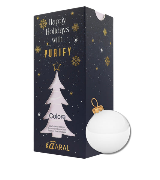 HAPPY HOLIDAYS rinkinys PURIFY COLORE šventinėje dėžutėje