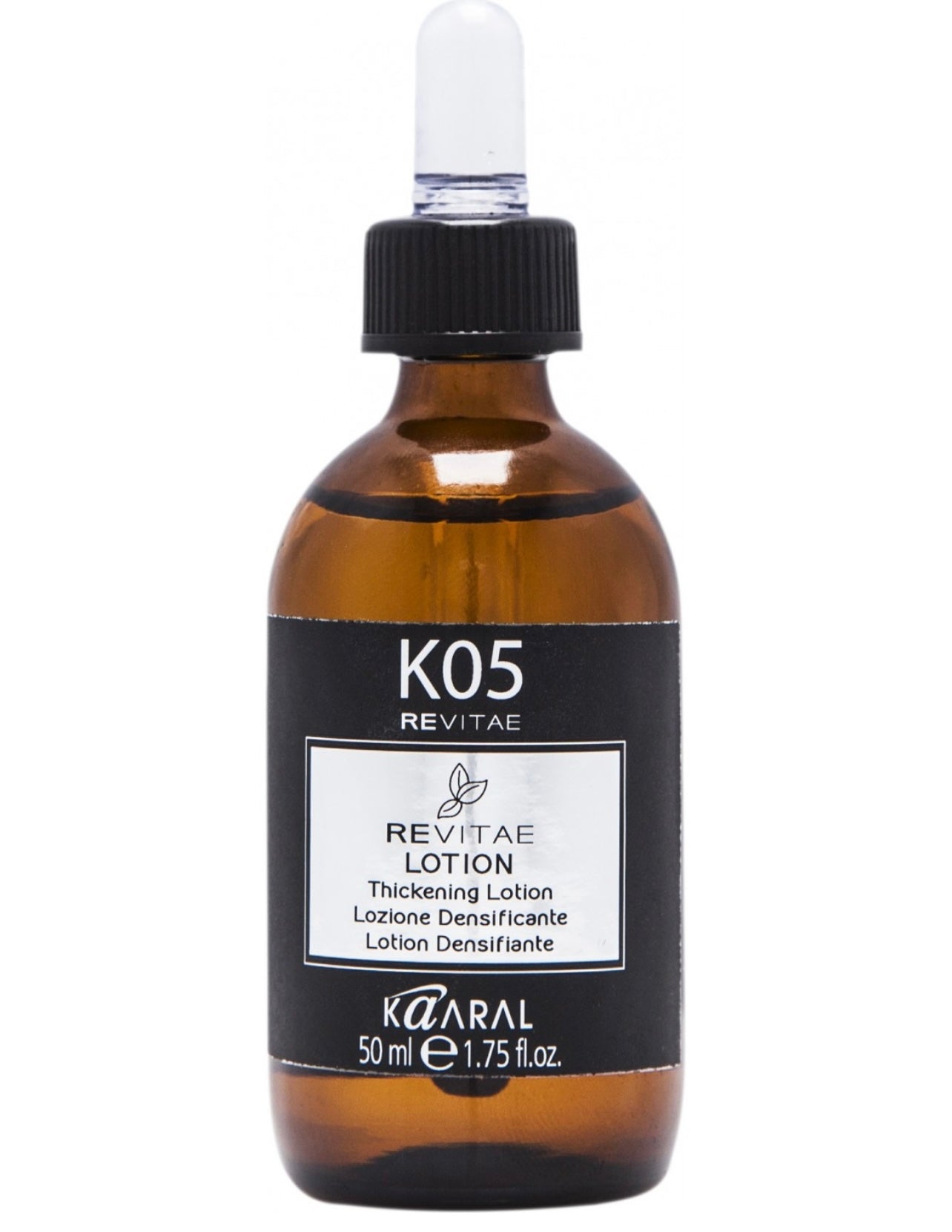K05 REVITAE LOTION plaukų augimą skatinantis, storinantis bei stiprinantis plaukus trichologinis losjonas (lašiukai), 50 ml