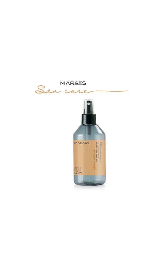MARAES SUN CARE SHIELD – APSAUGINIS DVIFAZIS NENUPLAUNAMAS FLIUIDAS PLAUKAMS SU UV FILTRAIS, 100% VEGAN, 250 ml