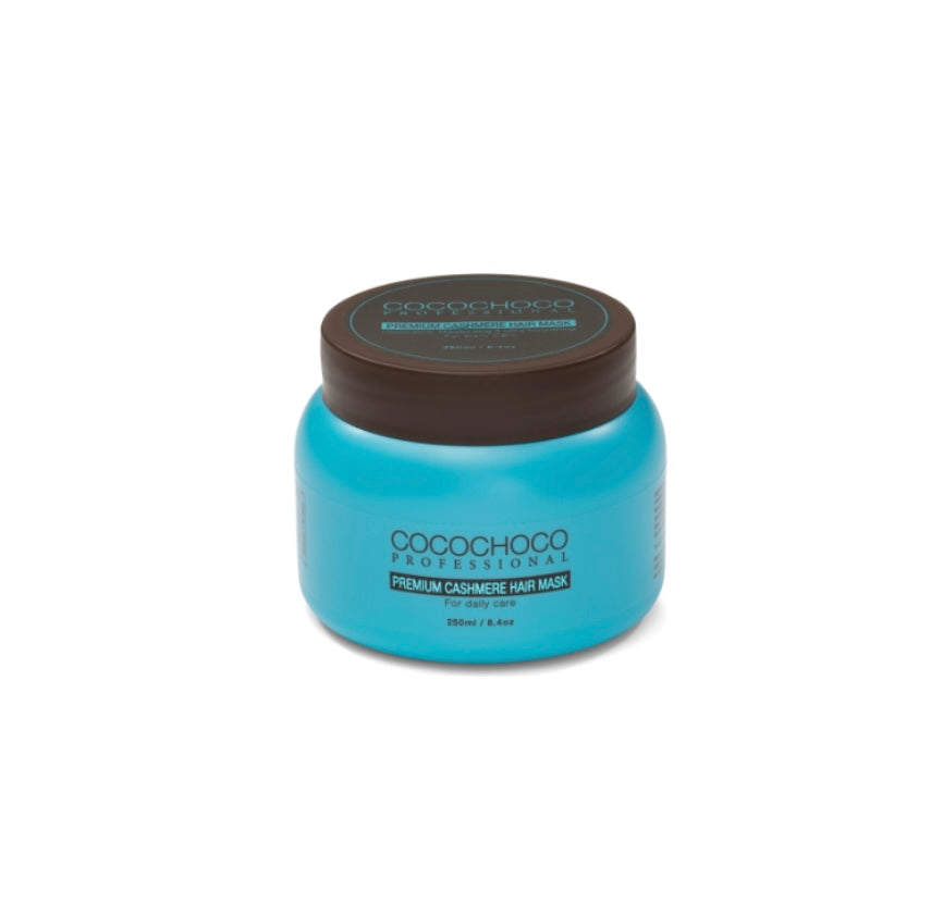 COCOCHOCO PREMIUM CASHMERE plaukų kaukė su hidrolizuotu keratinu iš kašmyro, 250 ml