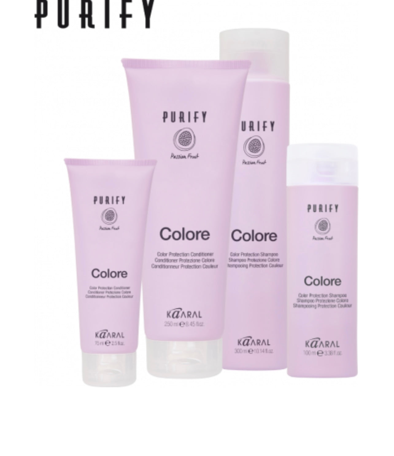 HAPPY HOLIDAYS rinkinys PURIFY COLORE šventinėje dėžutėje