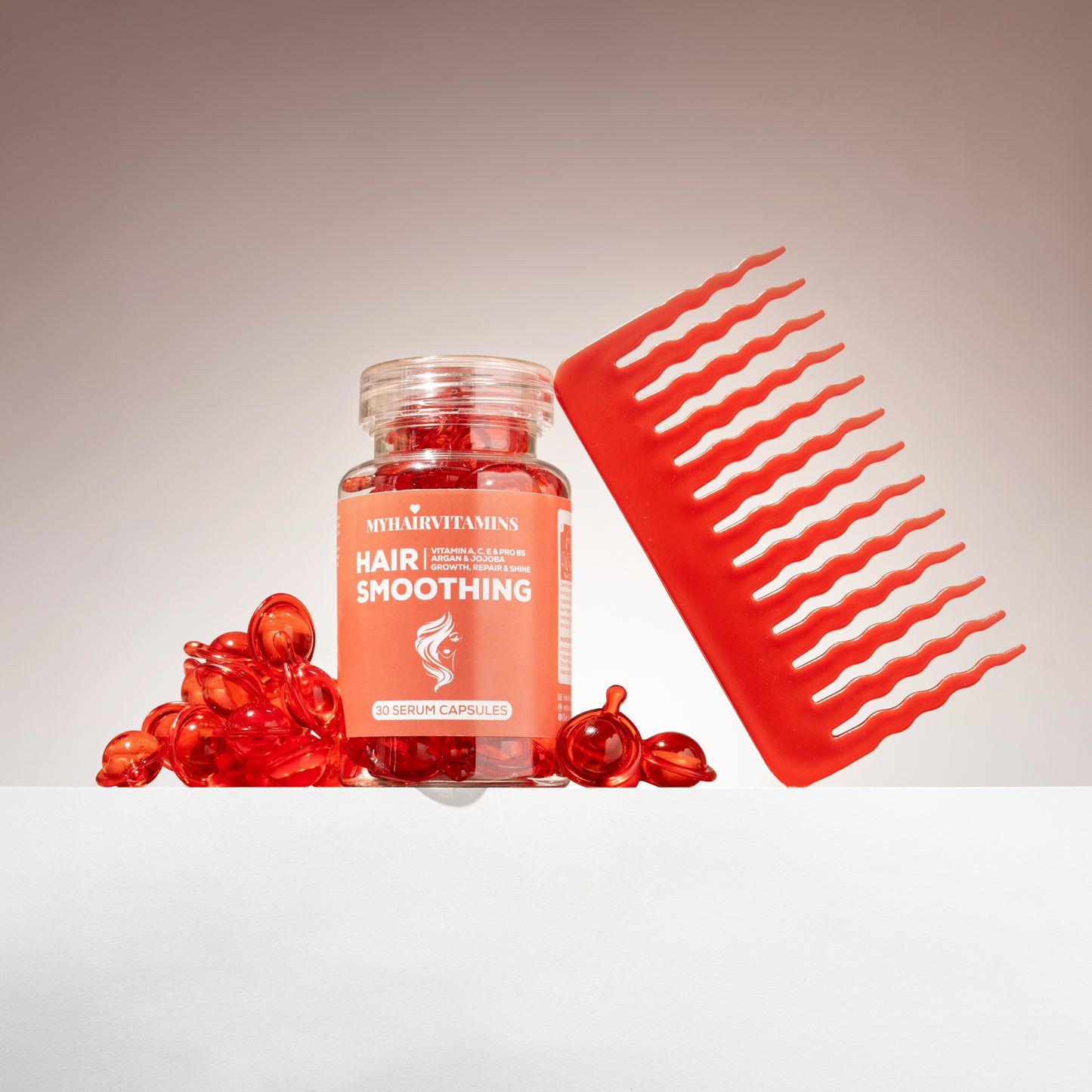 MYHAIRVITAMINS tepami vitaminai pažeistiems plaukams HAIR PROTECT, 30x1ml 🎁 lakštinė plaukų kaukė