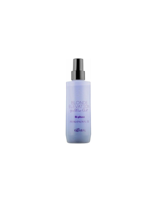 BLOND ELEVATION Yellow Out Dvifazis nenuplaunamas kondicionierius -apsauga nuo karščio, suteikiantis šaltų atspalvių, 200 ml