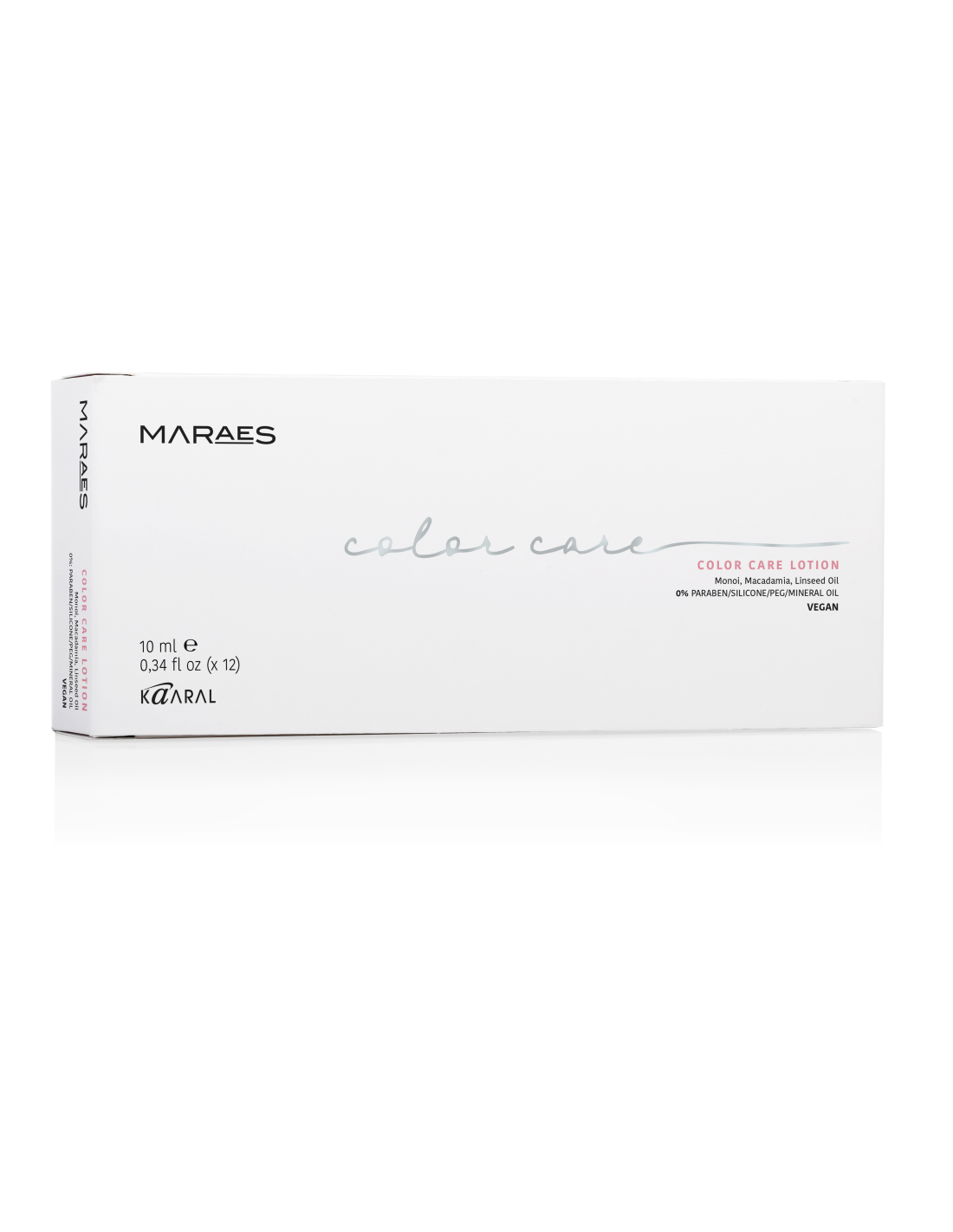 MARAES COLOR CARE Terapinis kompleksas/losjonas ampulėse plaukų spalvos apsaugai, tausojimui ir terapijai, 100% VEGAN (12x10 ml)