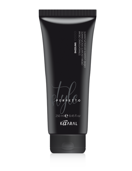 DAZZLING Apsauginis ir glotninantis kremas plaukų tiesinimui, mažinantis porėtumą, 250 ml