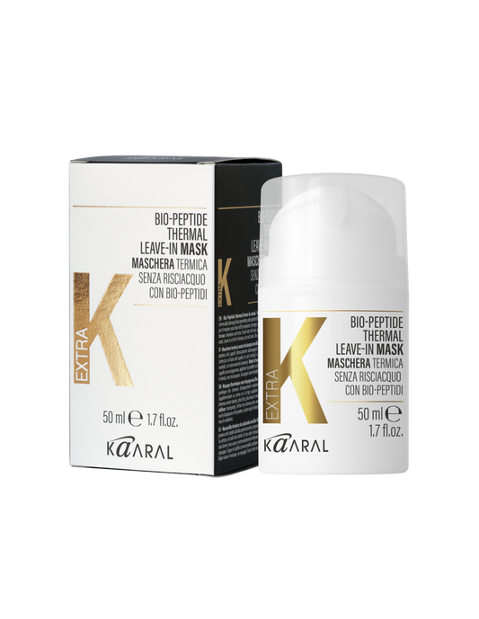 EXTRA K (50 ml) biopeptidų technologijos nenuplaunama kaukė, radikaliai atstatanti giliai pažeistus plaukus vos per 4 min. 50ml