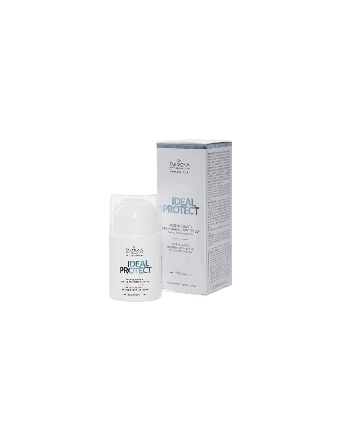 IDEAL PROTECT REGENERUOJANTIS BARJERINIS KREMAS SU SPF 50+, 50 ml