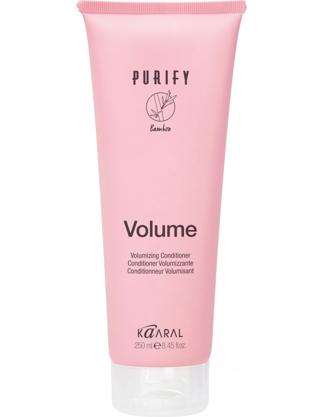 PURIFY VOLUME ✤ Kondicionierius ploniems plaukams, suteikiantis apimties, su ženšenio, bambuko bei migdolų aliejais, 250 ml